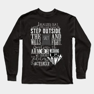 Unmarked - Step Outside The Walls and Fight Long Sleeve T-Shirt